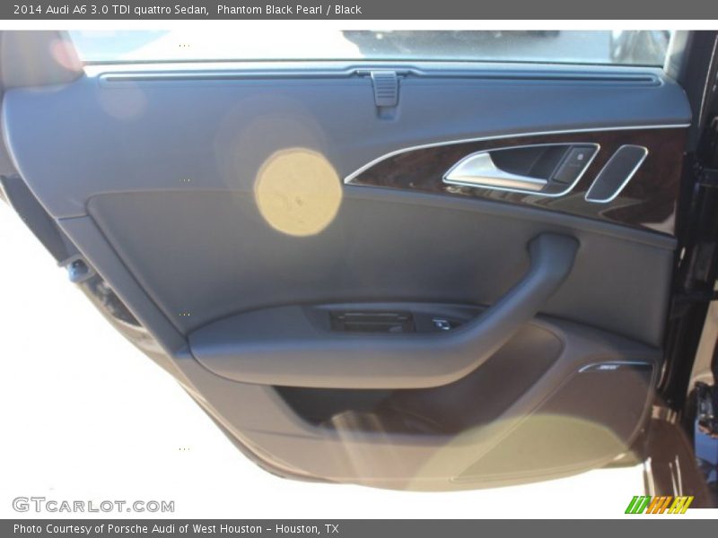 Phantom Black Pearl / Black 2014 Audi A6 3.0 TDI quattro Sedan