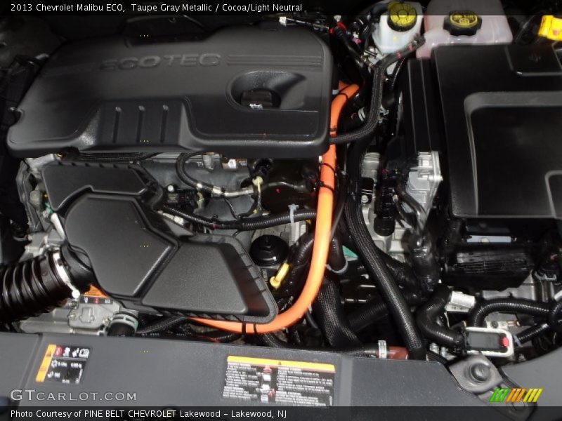Taupe Gray Metallic / Cocoa/Light Neutral 2013 Chevrolet Malibu ECO