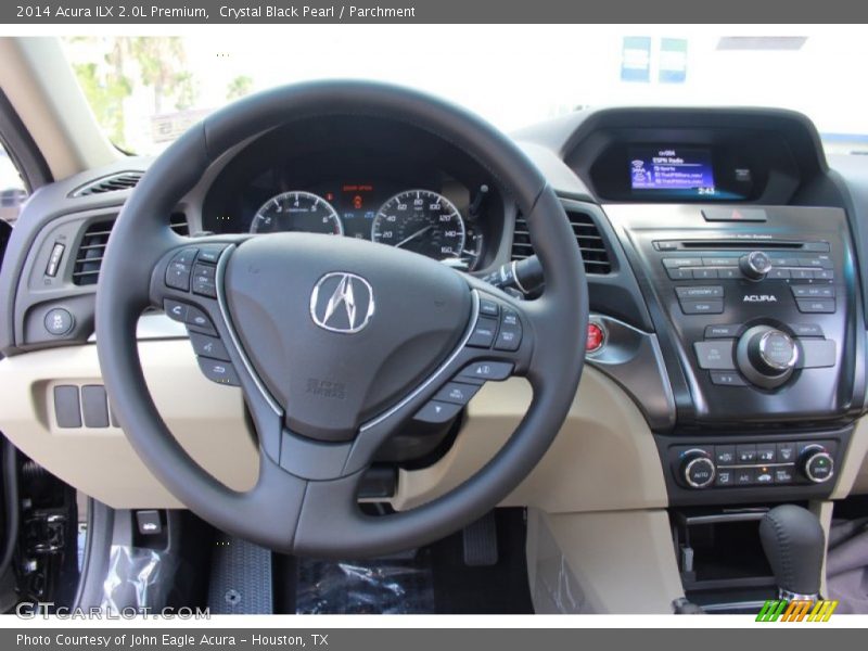 Crystal Black Pearl / Parchment 2014 Acura ILX 2.0L Premium