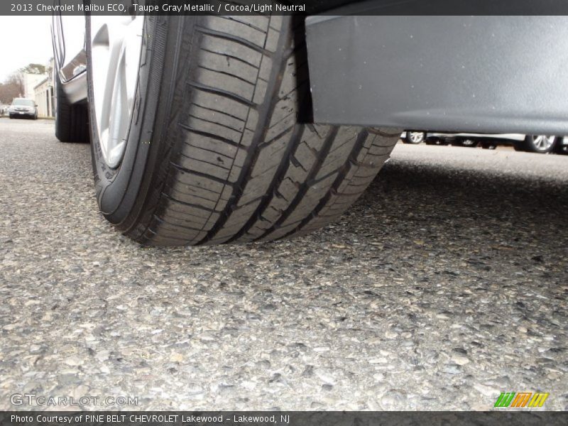 Taupe Gray Metallic / Cocoa/Light Neutral 2013 Chevrolet Malibu ECO