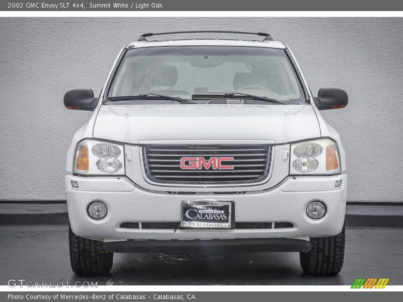 Summit White / Light Oak 2002 GMC Envoy SLT 4x4