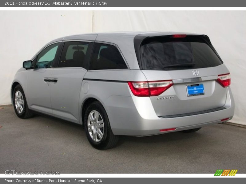 Alabaster Silver Metallic / Gray 2011 Honda Odyssey LX