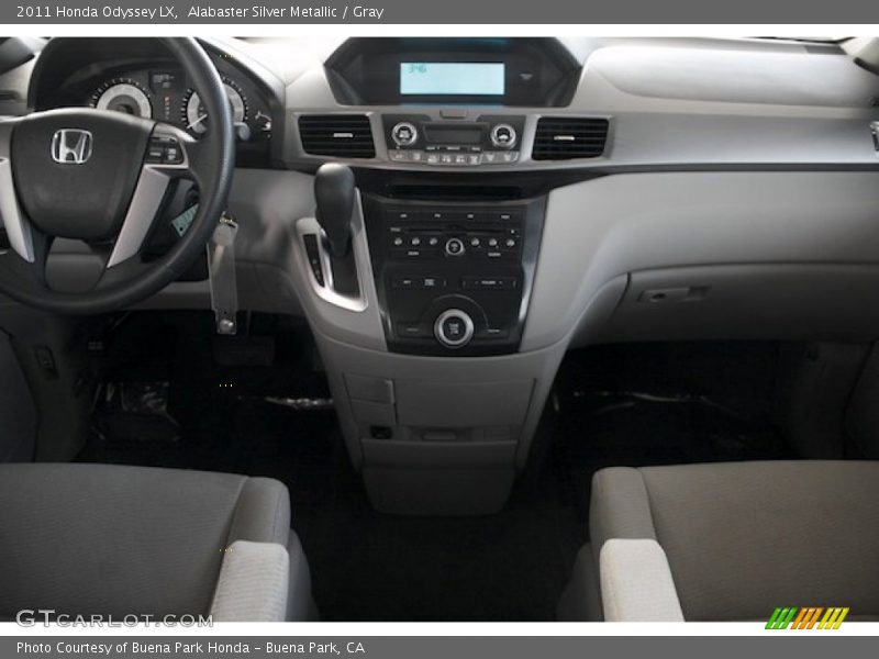 Alabaster Silver Metallic / Gray 2011 Honda Odyssey LX