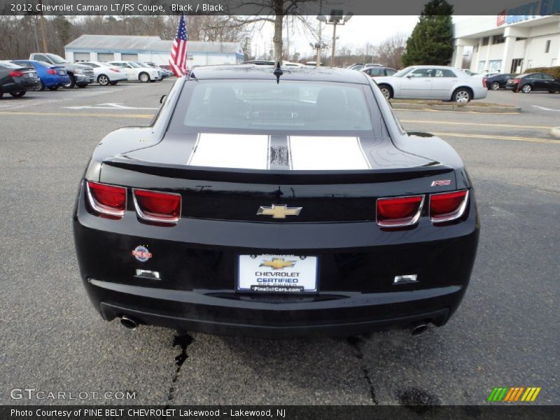 Black / Black 2012 Chevrolet Camaro LT/RS Coupe