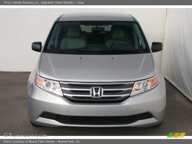 Alabaster Silver Metallic / Gray 2011 Honda Odyssey LX