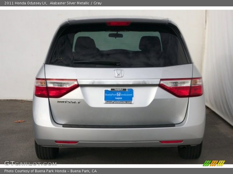 Alabaster Silver Metallic / Gray 2011 Honda Odyssey LX