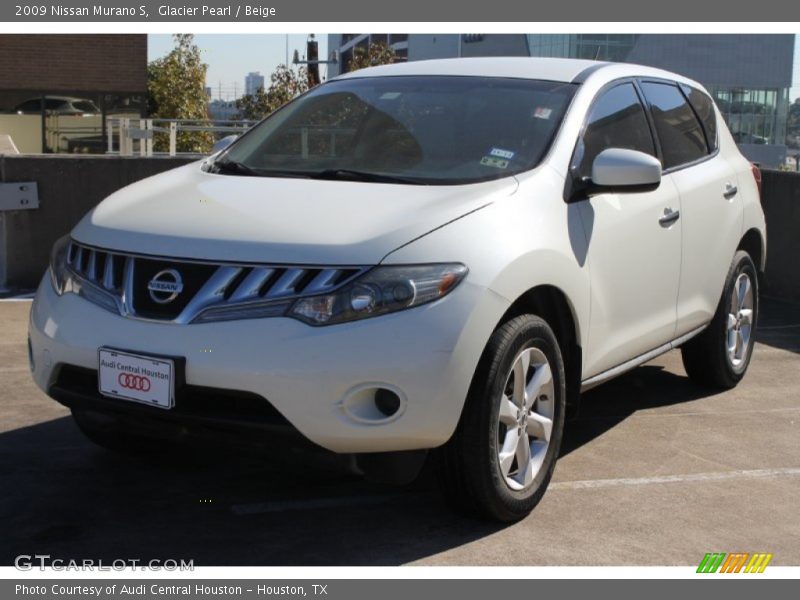 Glacier Pearl / Beige 2009 Nissan Murano S