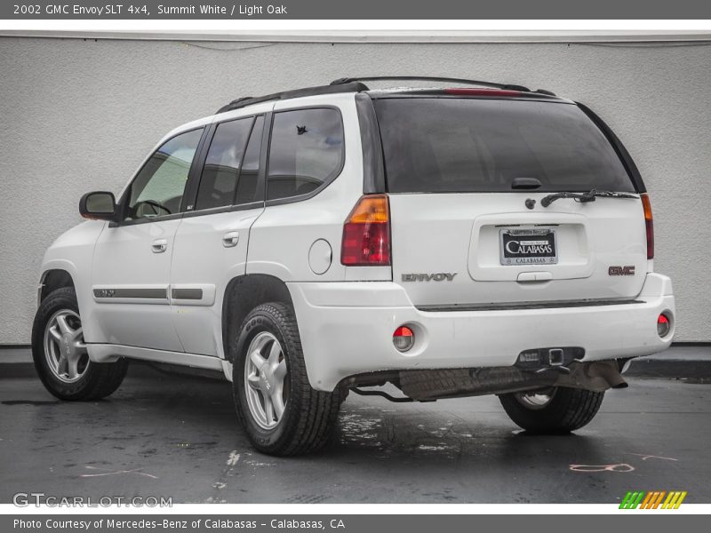 Summit White / Light Oak 2002 GMC Envoy SLT 4x4
