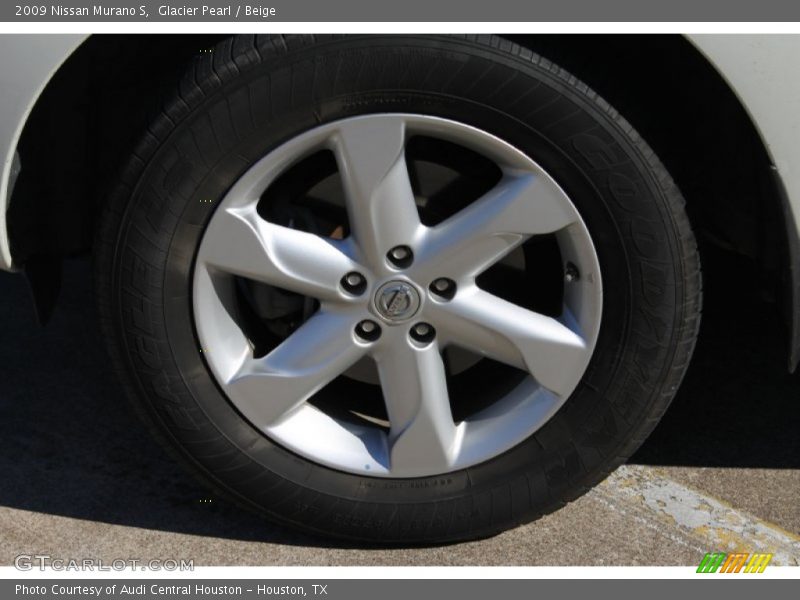 Glacier Pearl / Beige 2009 Nissan Murano S