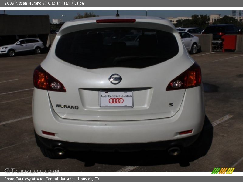 Glacier Pearl / Beige 2009 Nissan Murano S