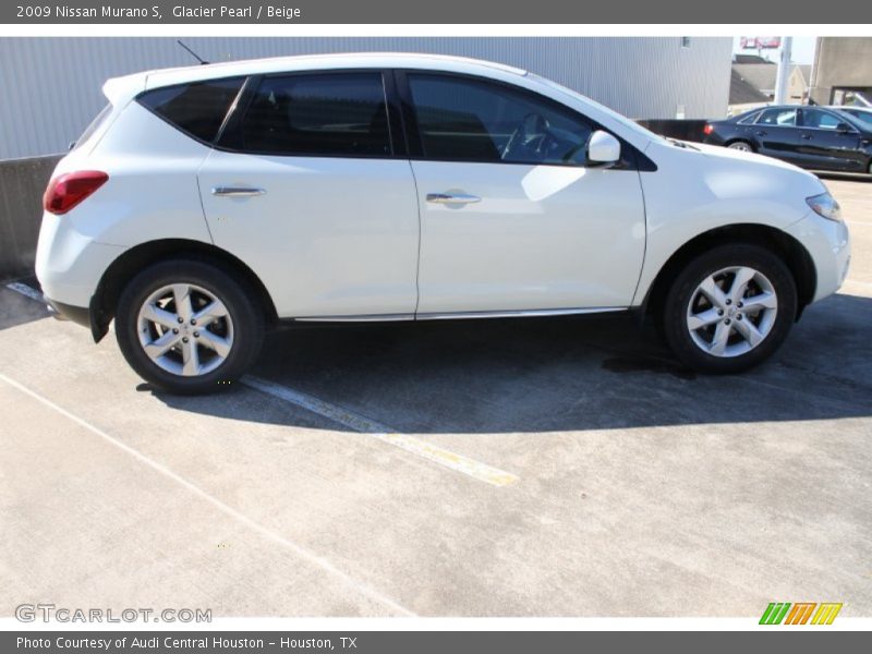 Glacier Pearl / Beige 2009 Nissan Murano S