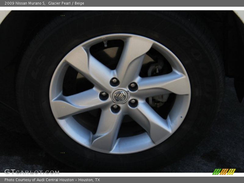 Glacier Pearl / Beige 2009 Nissan Murano S