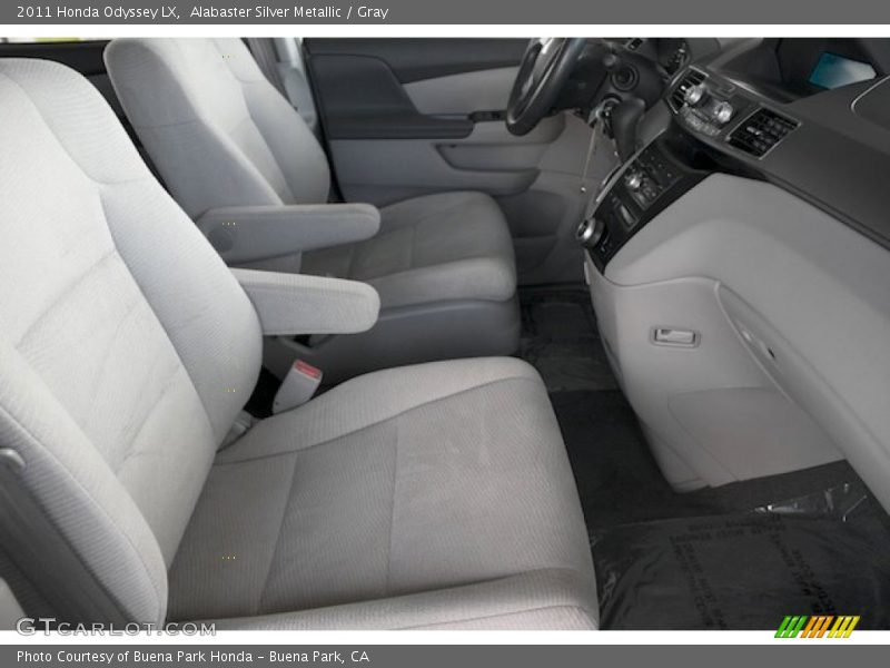 Alabaster Silver Metallic / Gray 2011 Honda Odyssey LX