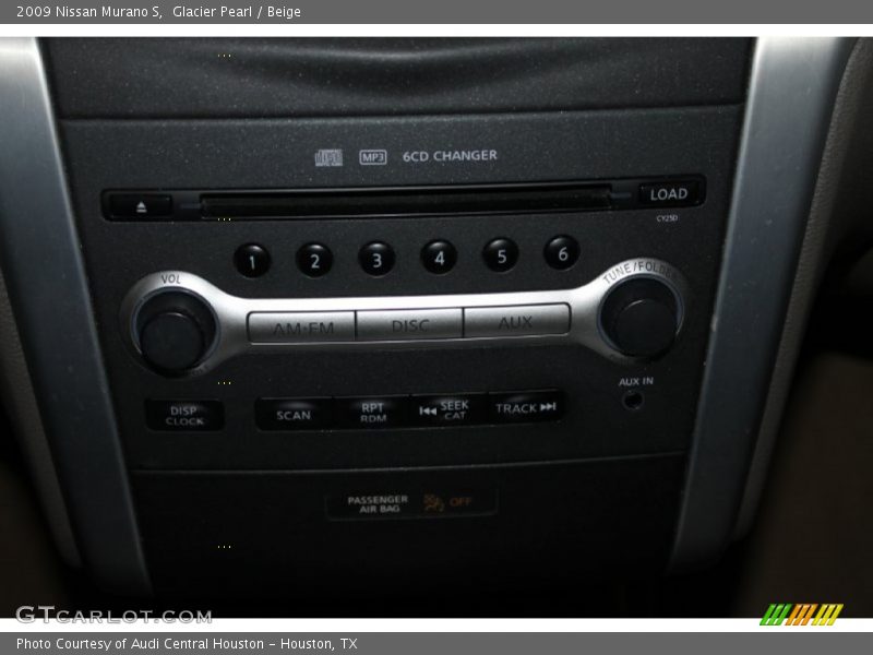 Glacier Pearl / Beige 2009 Nissan Murano S