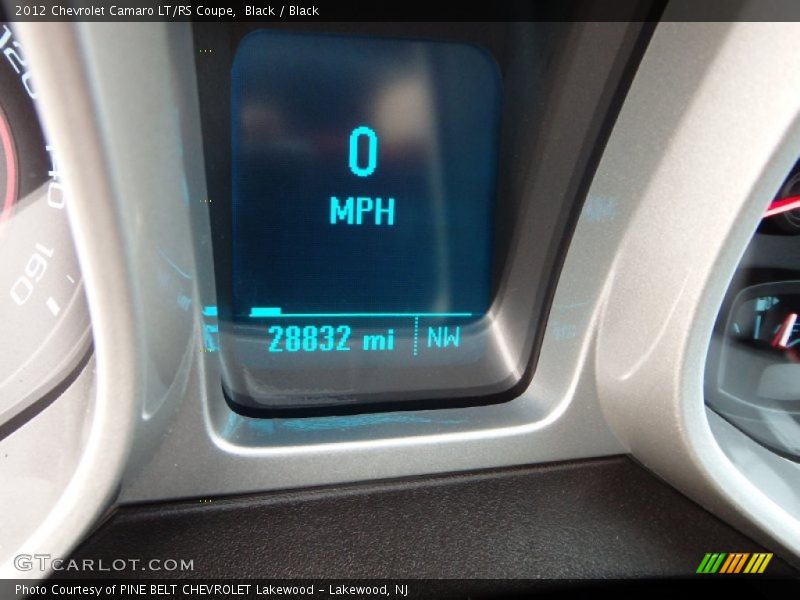 Black / Black 2012 Chevrolet Camaro LT/RS Coupe
