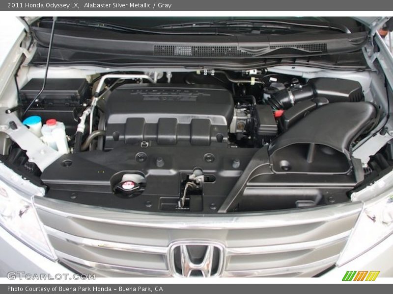 Alabaster Silver Metallic / Gray 2011 Honda Odyssey LX