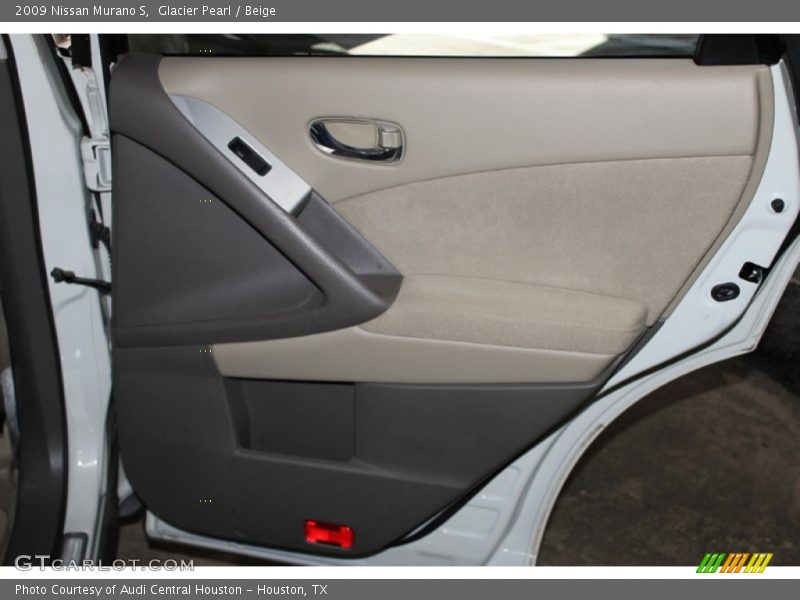 Glacier Pearl / Beige 2009 Nissan Murano S