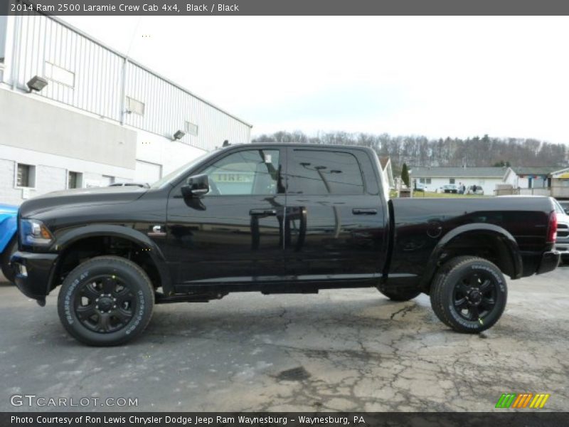 Black / Black 2014 Ram 2500 Laramie Crew Cab 4x4