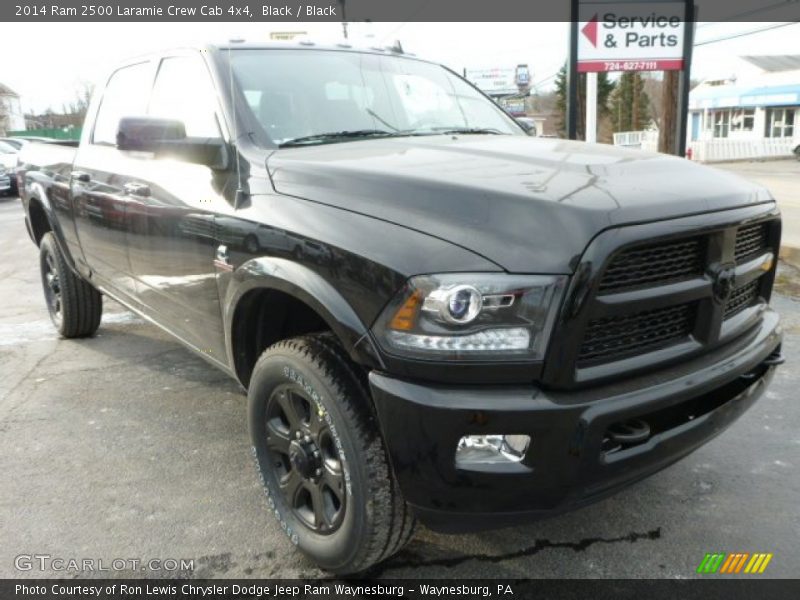Black / Black 2014 Ram 2500 Laramie Crew Cab 4x4