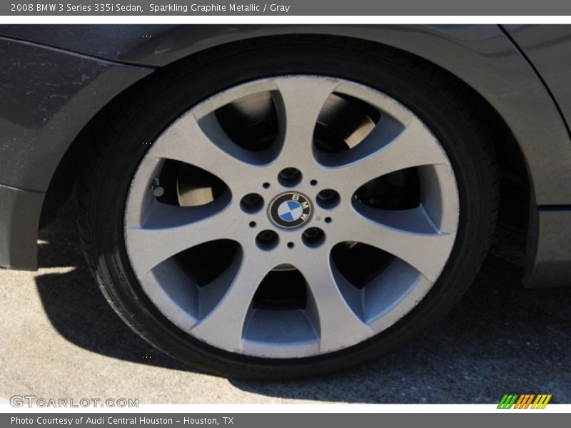 Sparkling Graphite Metallic / Gray 2008 BMW 3 Series 335i Sedan
