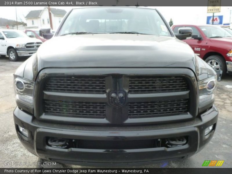 Black / Black 2014 Ram 2500 Laramie Crew Cab 4x4