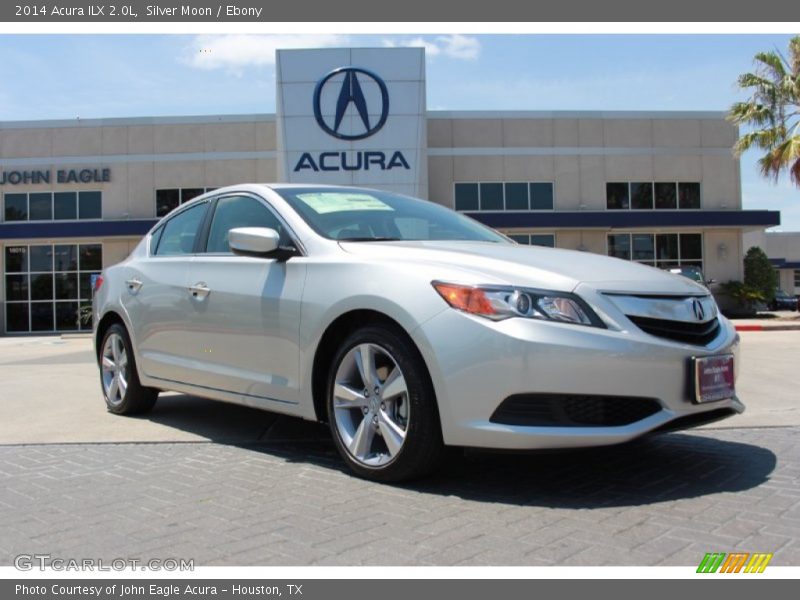 Silver Moon / Ebony 2014 Acura ILX 2.0L