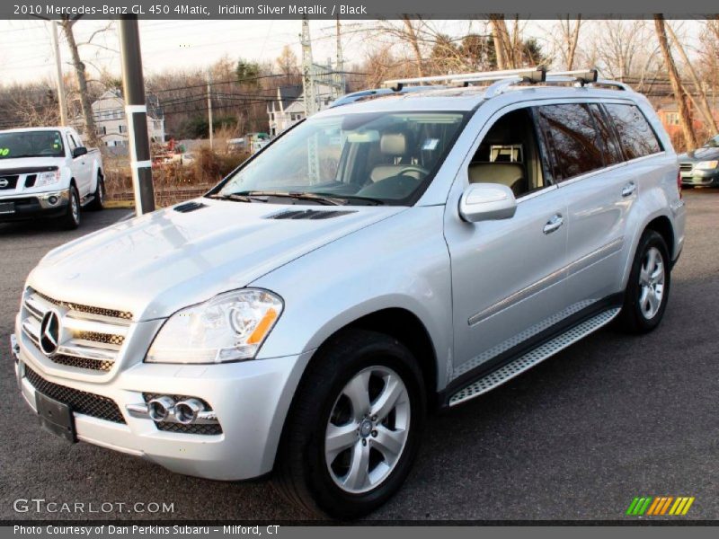 Iridium Silver Metallic / Black 2010 Mercedes-Benz GL 450 4Matic