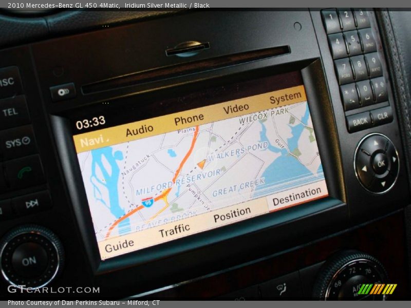 Iridium Silver Metallic / Black 2010 Mercedes-Benz GL 450 4Matic