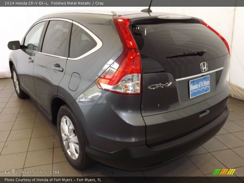 Polished Metal Metallic / Gray 2014 Honda CR-V EX-L
