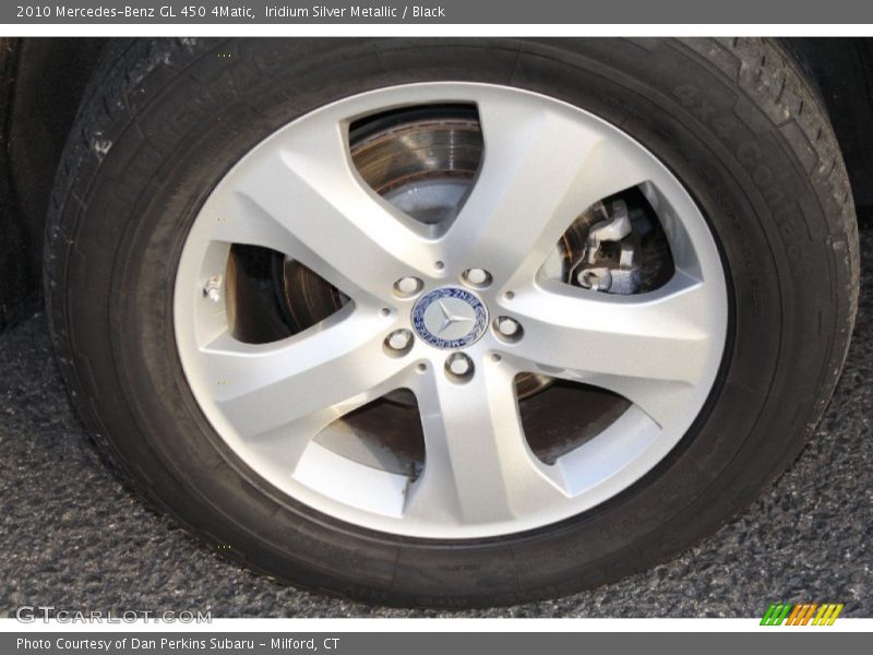 Iridium Silver Metallic / Black 2010 Mercedes-Benz GL 450 4Matic