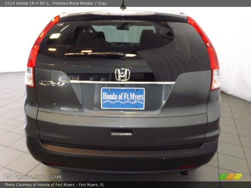 Polished Metal Metallic / Gray 2014 Honda CR-V EX-L
