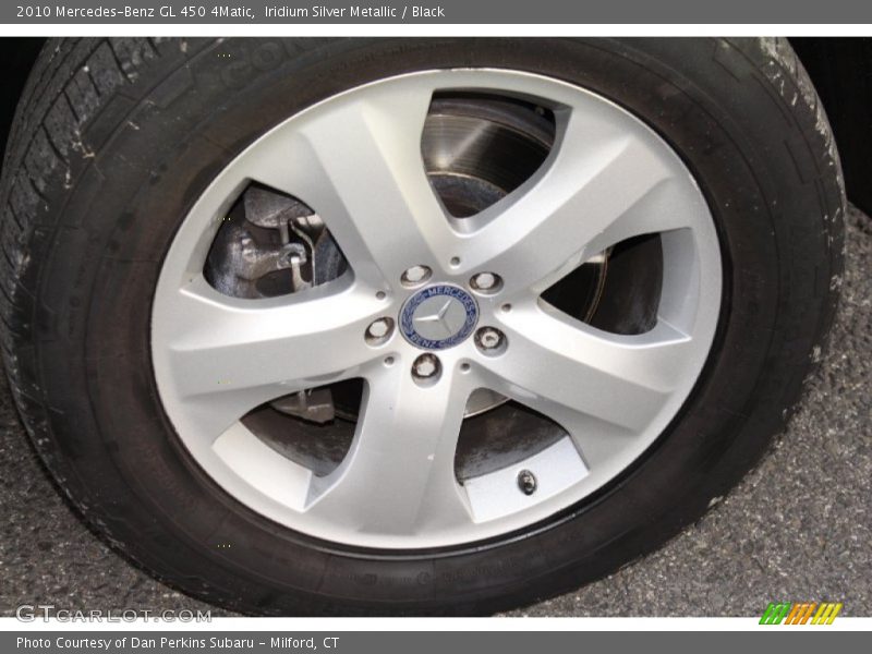Iridium Silver Metallic / Black 2010 Mercedes-Benz GL 450 4Matic