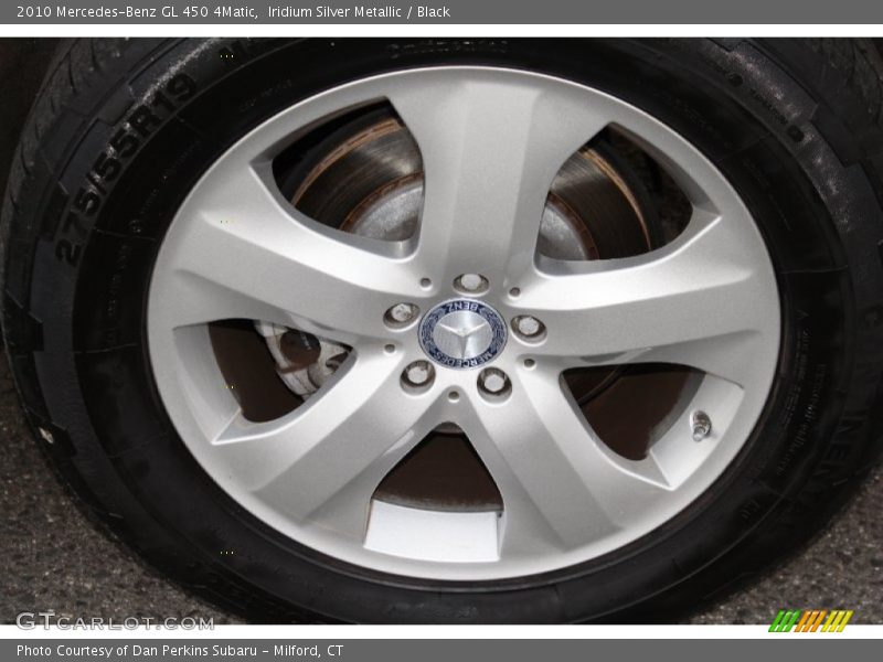 Iridium Silver Metallic / Black 2010 Mercedes-Benz GL 450 4Matic