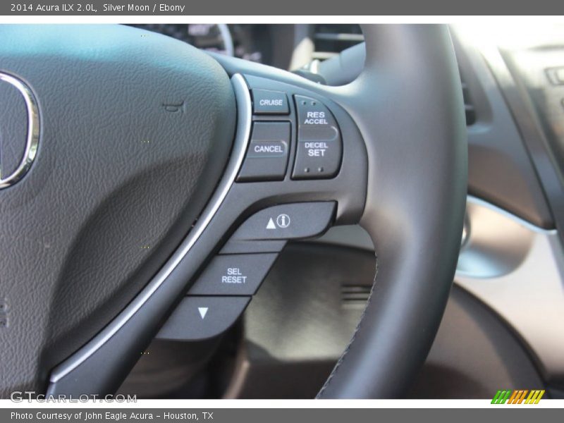 Silver Moon / Ebony 2014 Acura ILX 2.0L