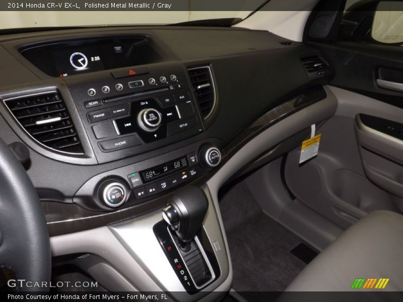 Polished Metal Metallic / Gray 2014 Honda CR-V EX-L