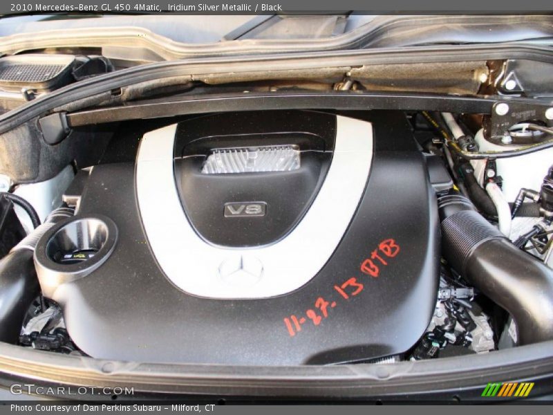 Iridium Silver Metallic / Black 2010 Mercedes-Benz GL 450 4Matic