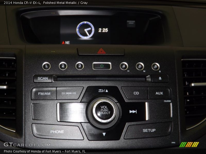 Polished Metal Metallic / Gray 2014 Honda CR-V EX-L