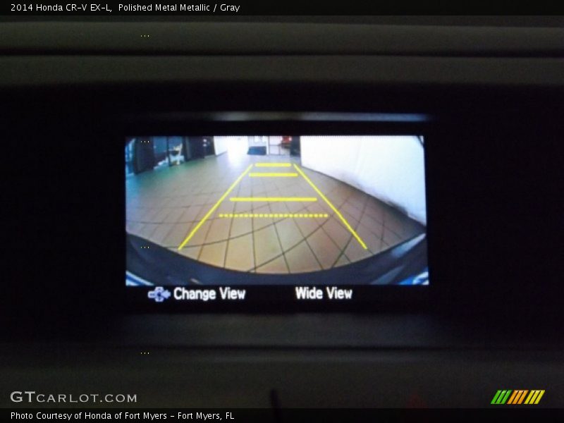 Polished Metal Metallic / Gray 2014 Honda CR-V EX-L