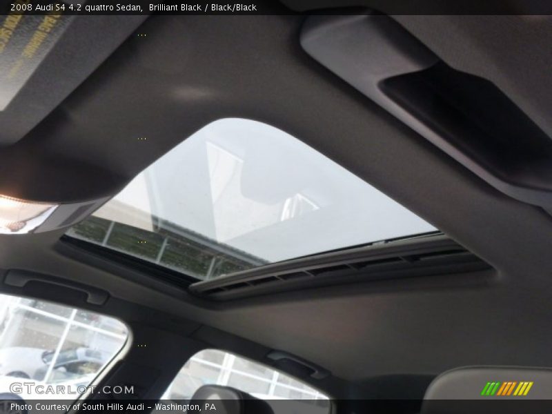 Brilliant Black / Black/Black 2008 Audi S4 4.2 quattro Sedan