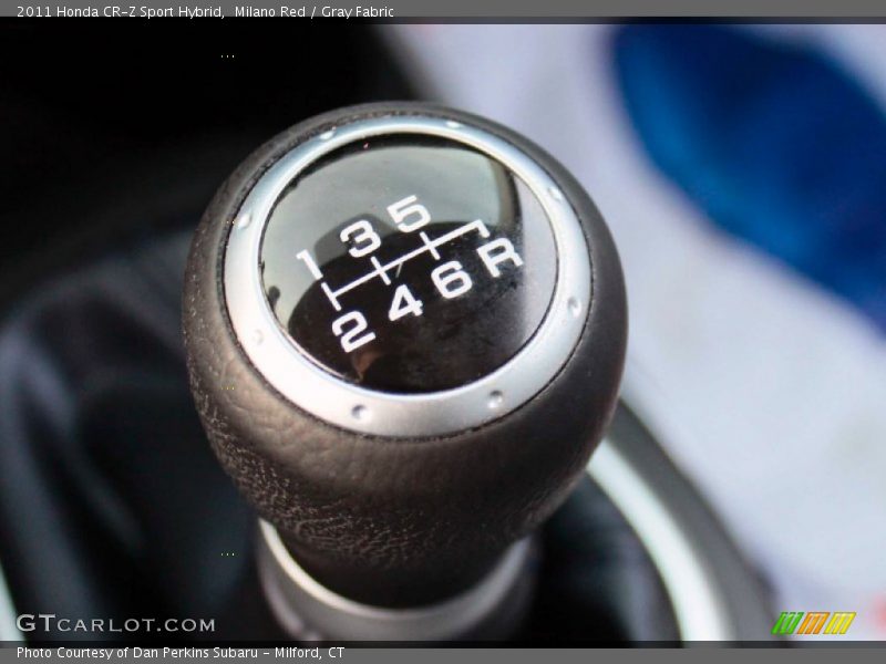 Milano Red / Gray Fabric 2011 Honda CR-Z Sport Hybrid