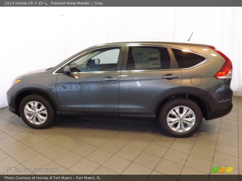 Polished Metal Metallic / Gray 2014 Honda CR-V EX-L