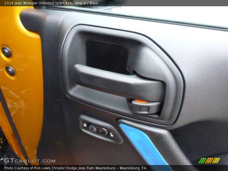 Amp'd / Black 2014 Jeep Wrangler Unlimited Sport 4x4