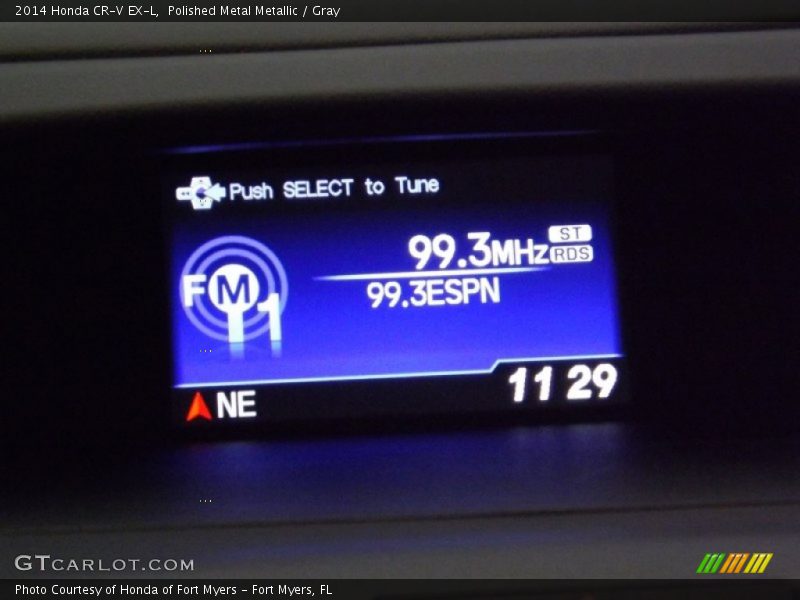 Polished Metal Metallic / Gray 2014 Honda CR-V EX-L