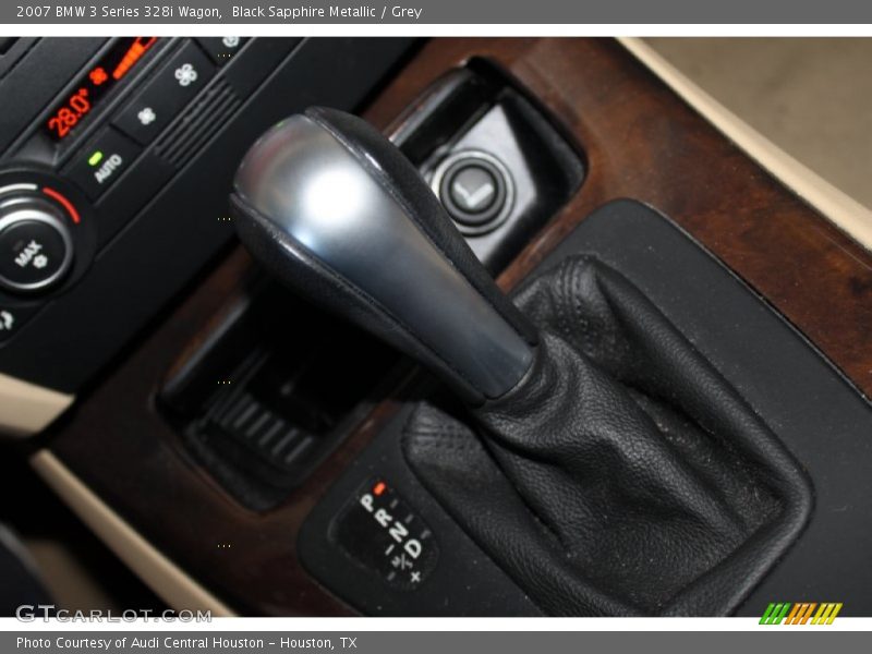 Black Sapphire Metallic / Grey 2007 BMW 3 Series 328i Wagon