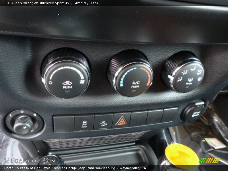Amp'd / Black 2014 Jeep Wrangler Unlimited Sport 4x4