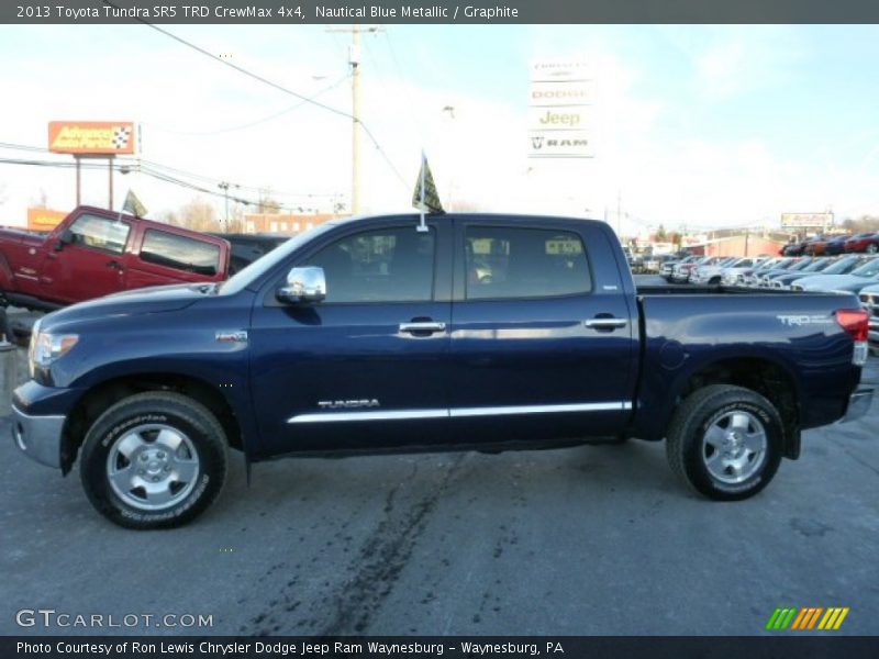 Nautical Blue Metallic / Graphite 2013 Toyota Tundra SR5 TRD CrewMax 4x4