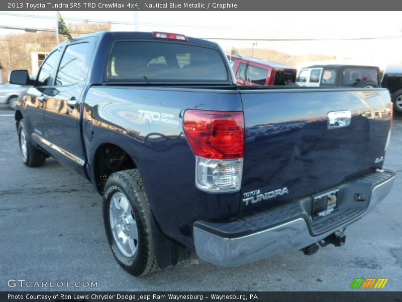 Nautical Blue Metallic / Graphite 2013 Toyota Tundra SR5 TRD CrewMax 4x4