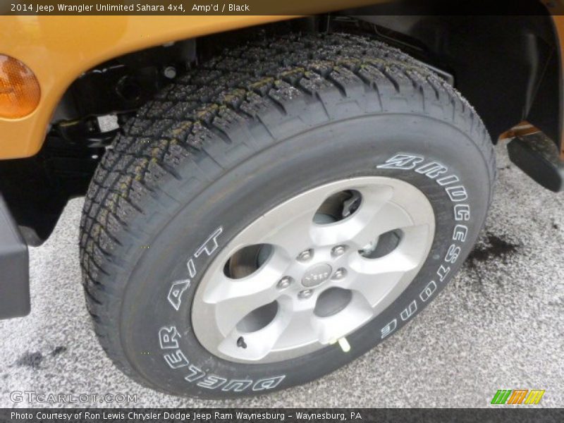 Amp'd / Black 2014 Jeep Wrangler Unlimited Sahara 4x4