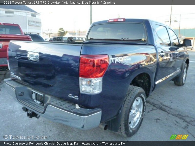 Nautical Blue Metallic / Graphite 2013 Toyota Tundra SR5 TRD CrewMax 4x4