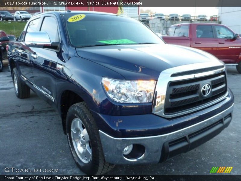 Nautical Blue Metallic / Graphite 2013 Toyota Tundra SR5 TRD CrewMax 4x4